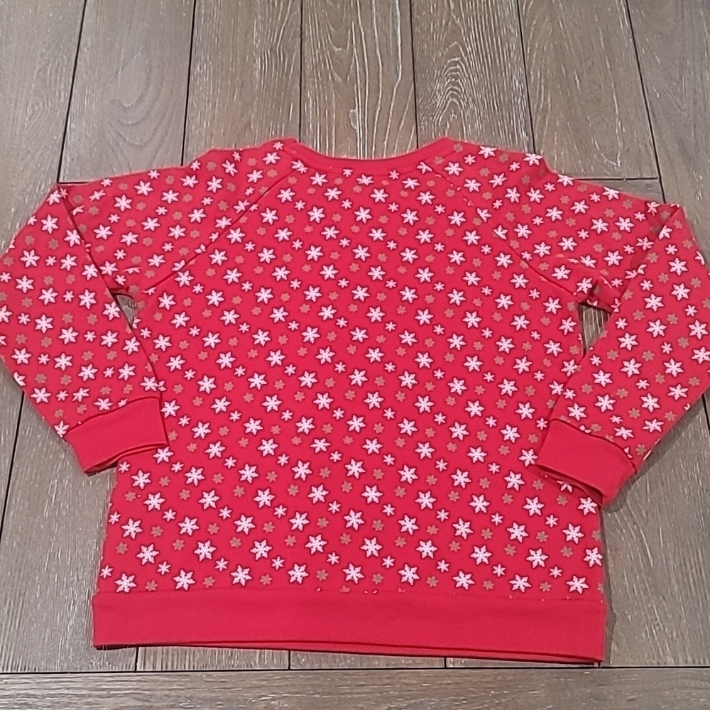 WORKING Lights Disney Happy Holidays Minnie & Mickey Sweatshirt Size M - Picture 7 of 12